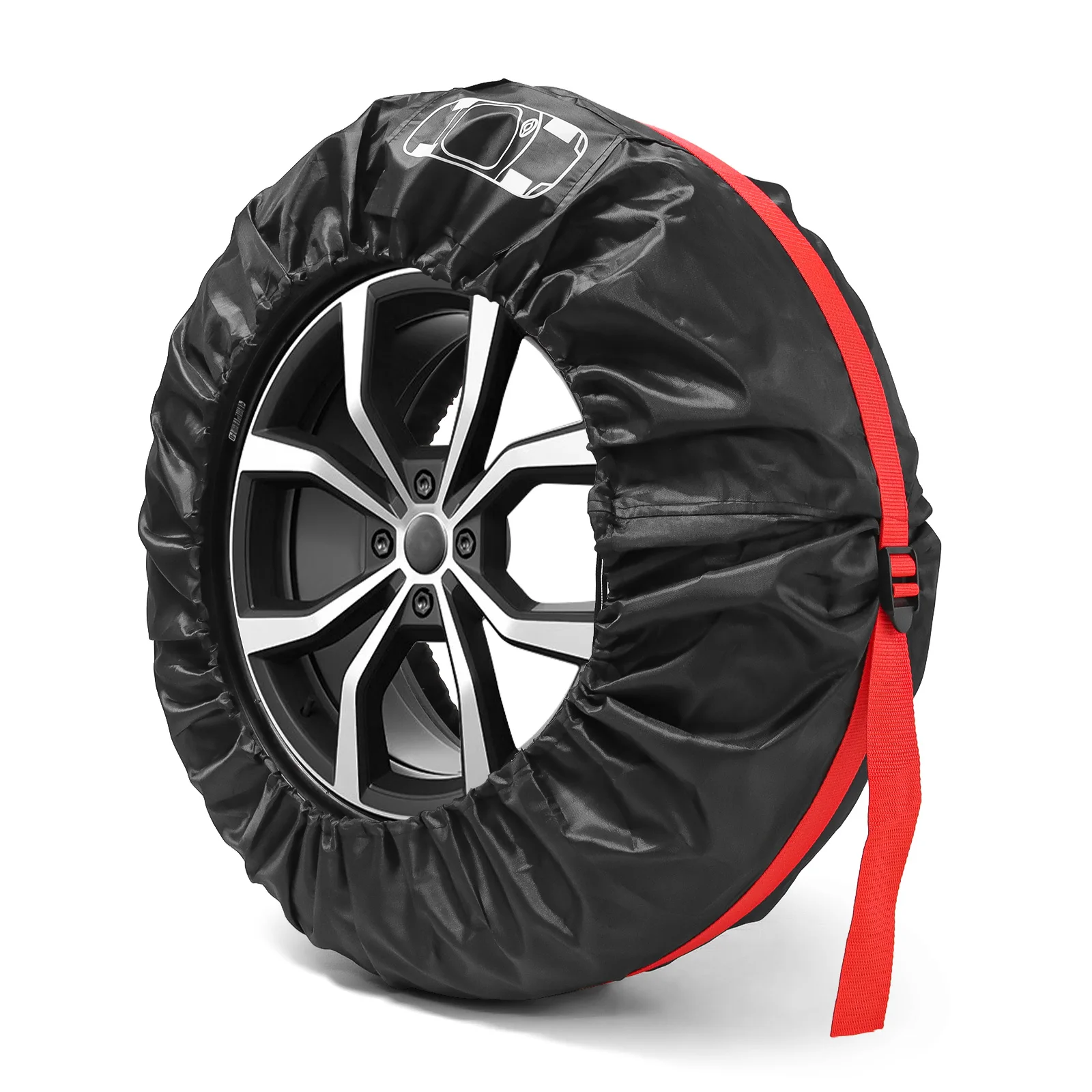 Tire Storage Bags Dustproof Waterproof S/L Universal Car Spare Cover Case Polyester Vehicle Wheel Protector Portable Wheel Bags