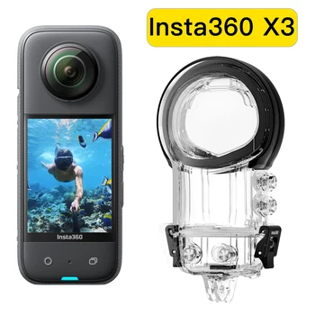 Insta360 X3 Waterproof Housing Diving Case For Insta 360 X3 50m Underwater Diving Protective Box Action Camera Accessories