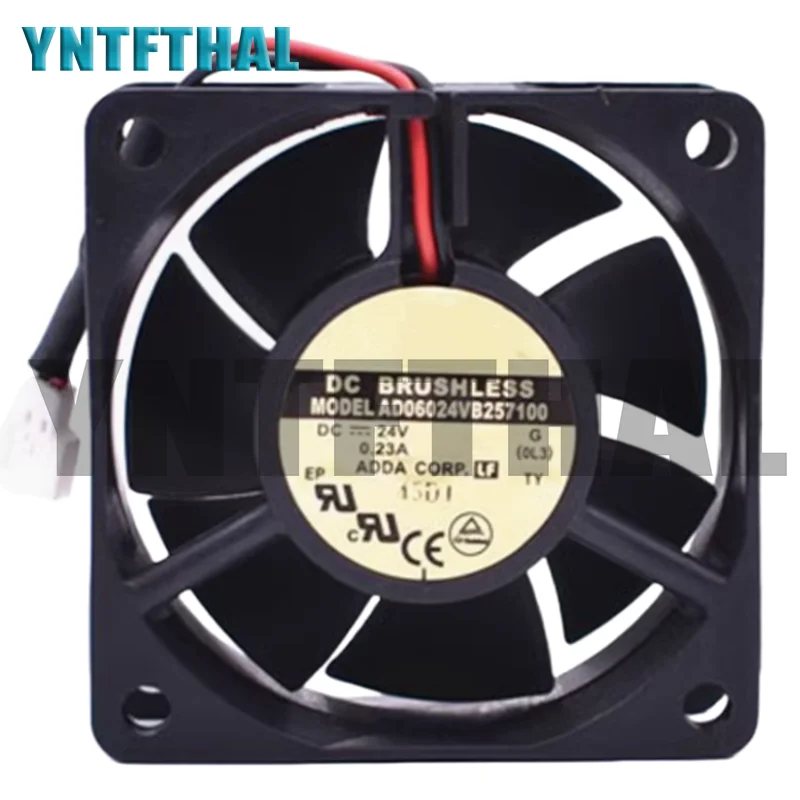 

Новый AD06024VB 257100 2-проводной охлаждающий вентилятор постоянного тока 24 В 0,23 А