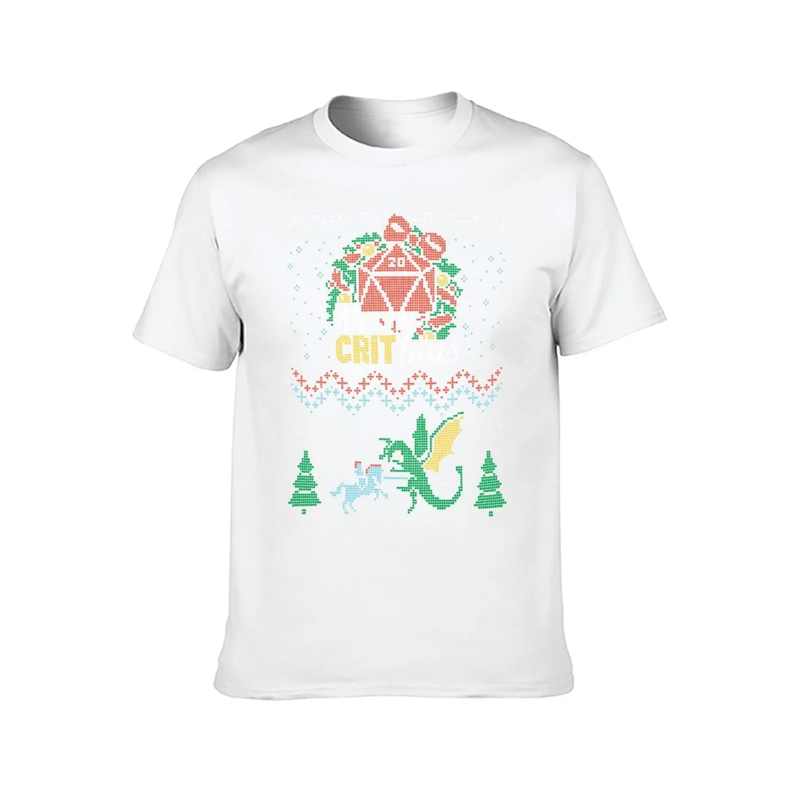 Merry CRITmas T-Shirt anime t shirts oversize man t shirts for men casual man t shirts for men T-Shirt