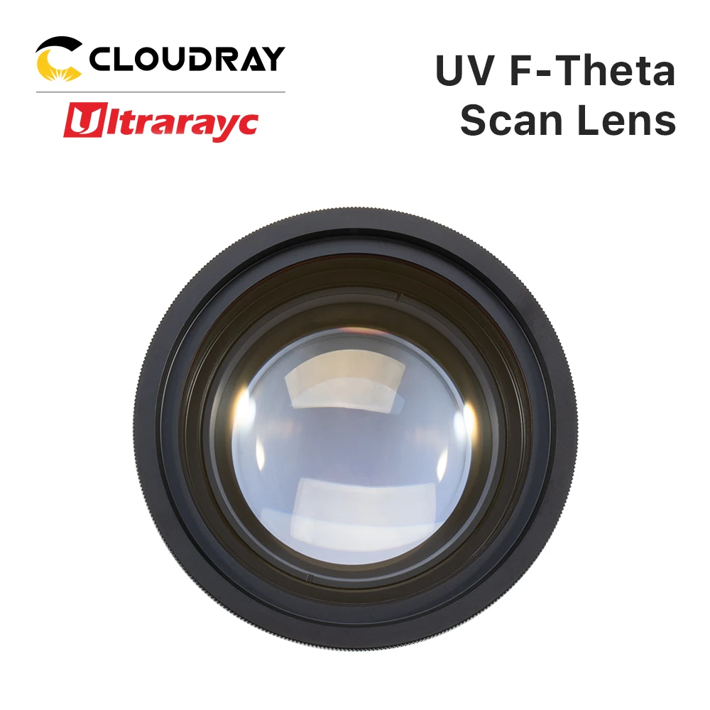 Ultraray UV F-theta Lens 355nm Focus Lens Laser F100-F840 M85 Scan Field 70x70-300x300mm 8CA for YAG Fiber Laser Galvo System