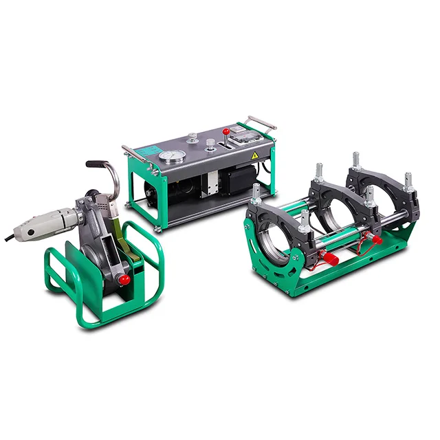 MM-Tech PE PP PB PVDF HDPE Pipe Tube Butt Fusion Welder 50-160mm HDPE Butt Fusion Welding Machine