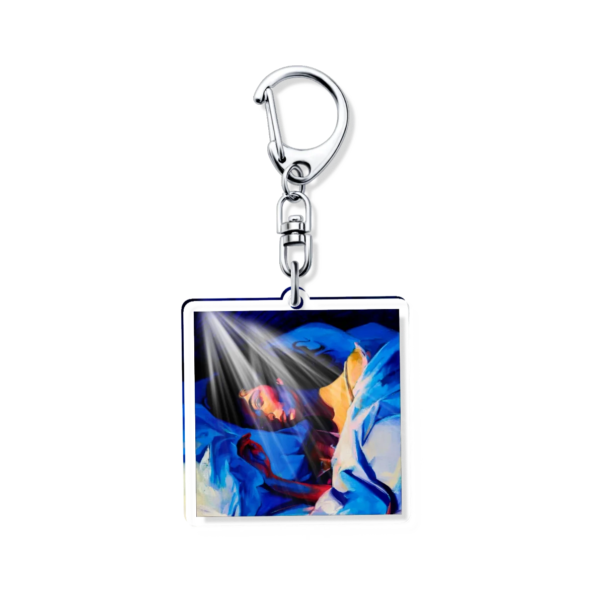 بيلي كيندريك لورد غلاف الألبوم المفاتيح مفتاح سلسلة مجوهرات حقيبة سحر تذكارية قلادة ملحق مجموعة كيرينغ الإبداعية