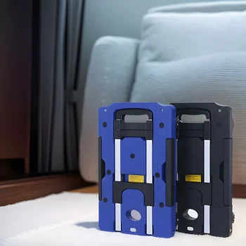 Carrelli a mano carrelli carrello in lega di alluminio, carrello a pianale pieghevole per movimentazione manuale, carrello della spesa, carrello portabagagli a mano