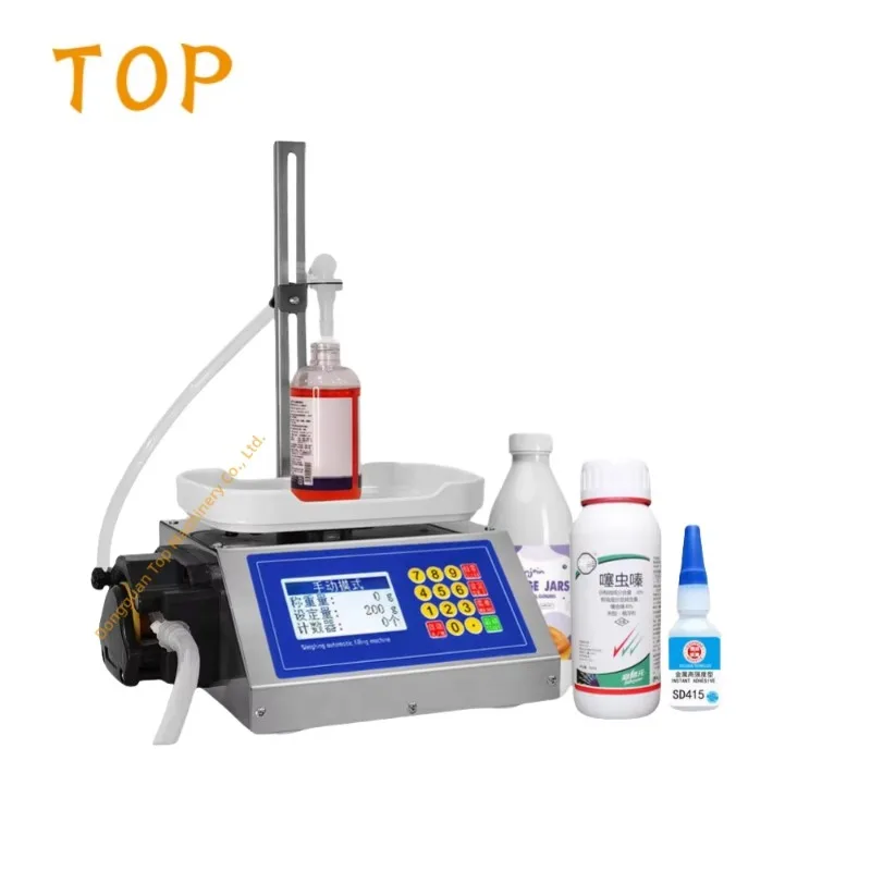 CSY-1200 Manufacturer Direct Sales Semi-automatic Filling Machine Liquid Detergent Emulsion Spray Pocket Filling Machine