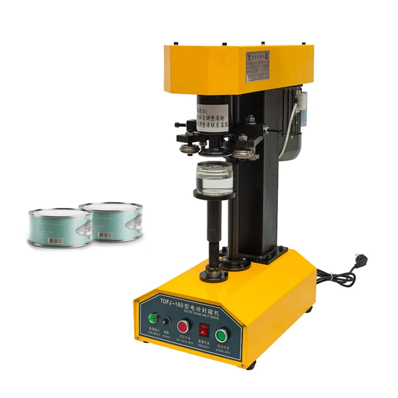 Semi-automatic can sealing machine PET plastic can sealing machine cans paper cans tin cans aluminum cans sealing machine