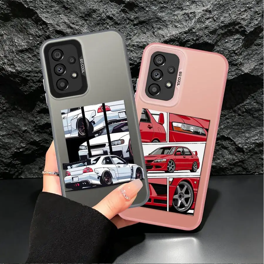 Widebody Sport Car Case for Samsung Galaxy A06 A07 A04 A05 A10 A20 A71 A56 A03 A54 A72 A50 A51 A52 Back Phone Cover view 5
