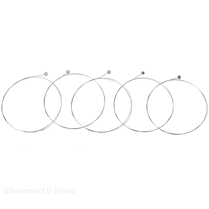 【R】5 Pcs Tone steel strings E-1 for acoustic guitar