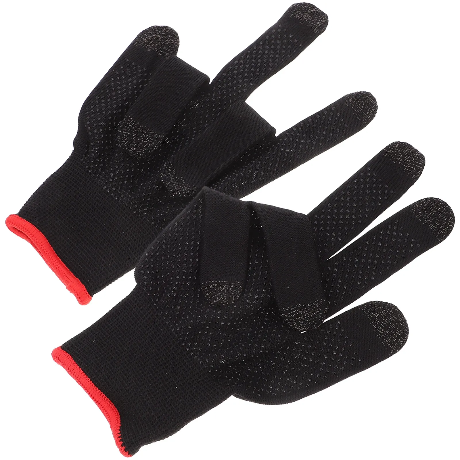 

1Pair Anti-Sweat Gaming Gloves Breathable Touchscreen Finger Gloves for Mobile Phone Game Comfortable Elastic Skin-Friendly
