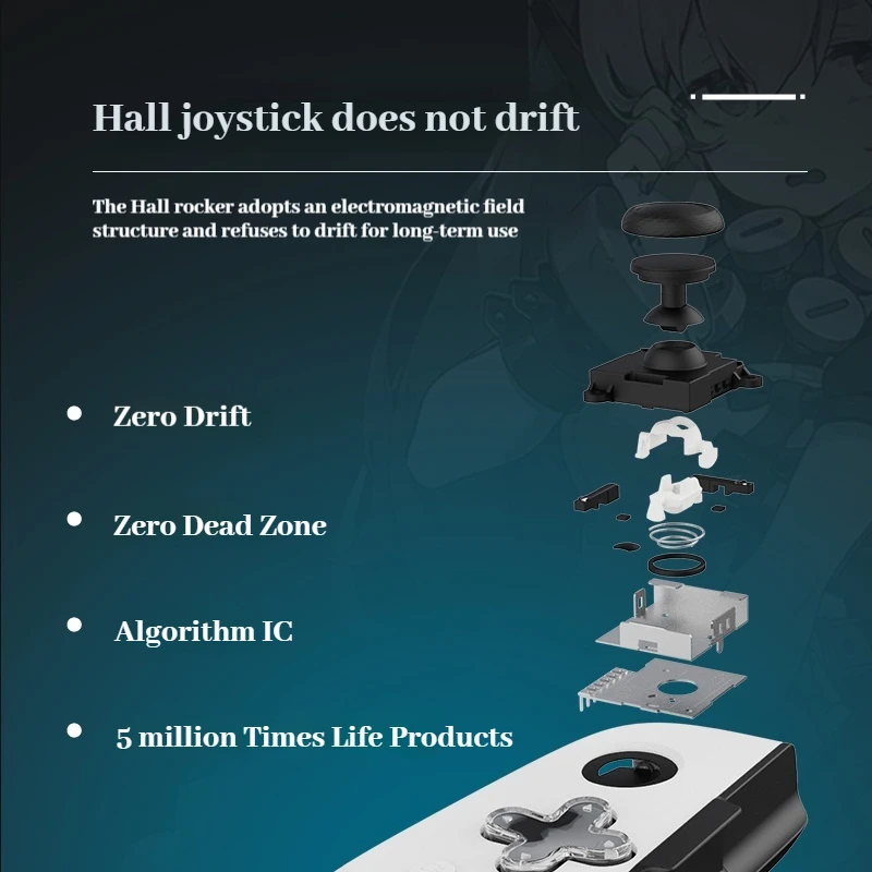 2025 LEADJOY M1C+ Stretching Gamepad Android ios Streaming Mobile Game Peripheral DNF Heat Dissipation Genshin Impact gamepad