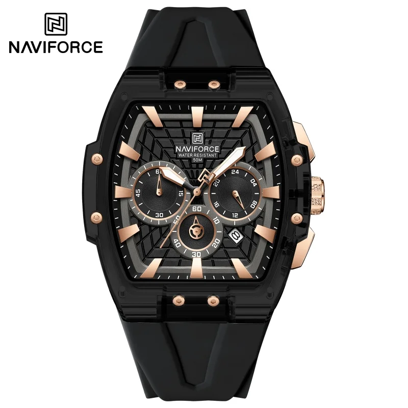Men's Multifunctional Chronograph Watch, Luminous Waterproof