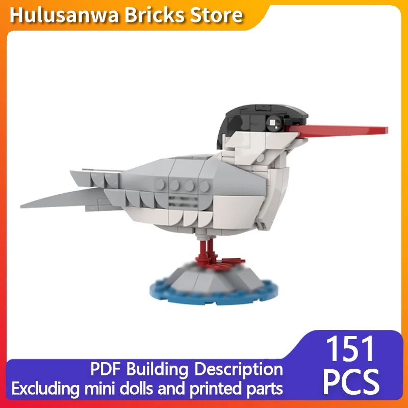 

Creators Animal Series Model MOC Building Bricks The Arctic Tern Modular Technology Gifts Holiday Assemble Children Toys Suit