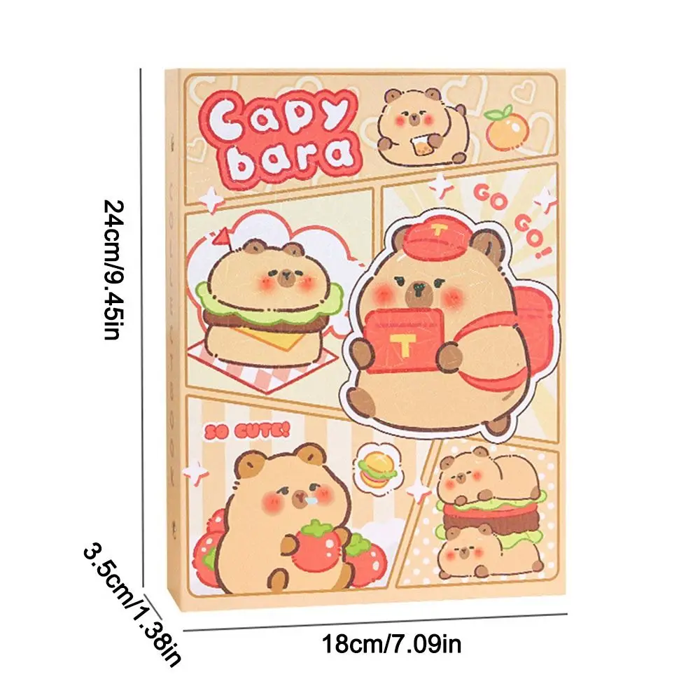 3-Inch Capybara Photo Album Cute Creative Postcard Card Album Capibara Kapibara Picture Albums for Polaroid Photo Picture