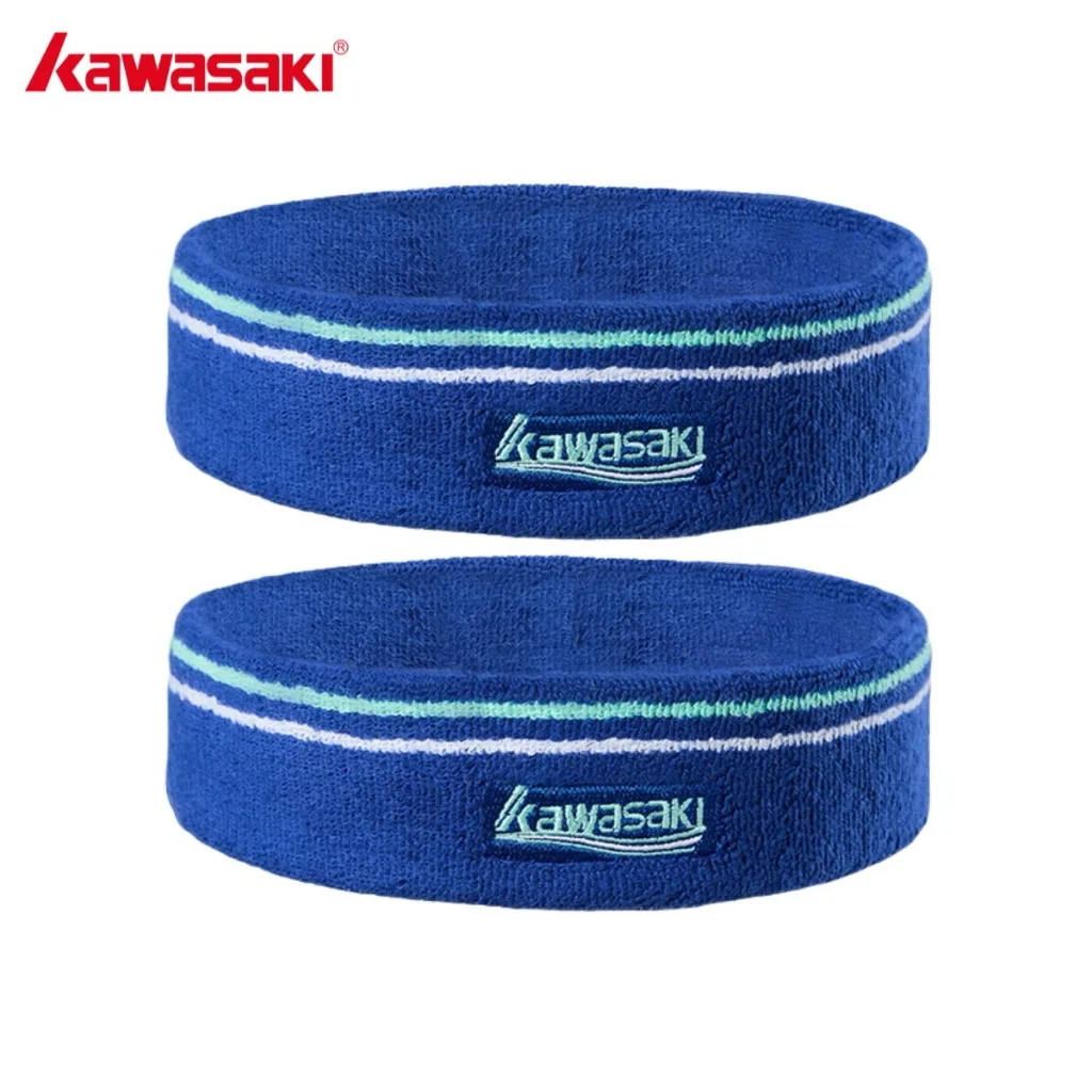 Kawasaki hoofdband heren dames K1E00-C3812 waterdichte zweetabsorber sporthoofdband geschikt voor basketbal en hardlopen