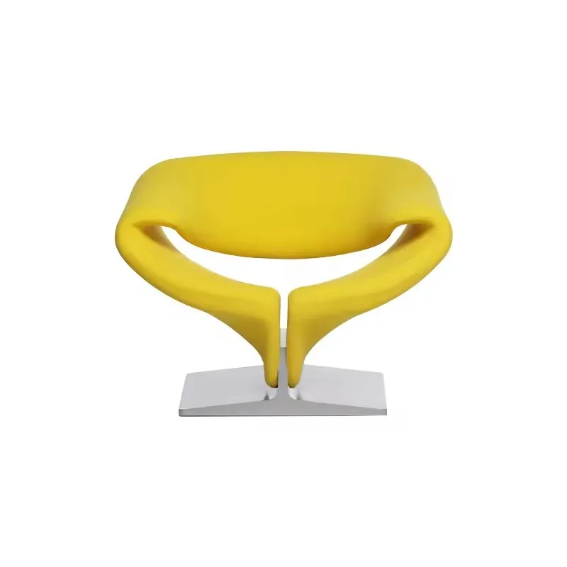 Designer chair simple modern casual special-shaped sofa chair reception negotiation ribbon chair