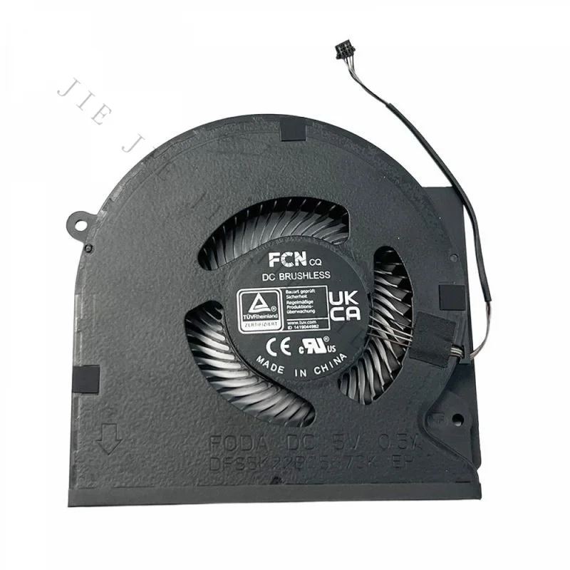 5V Laptop CPU Cooling Fan For Razer Blade 16 RZ09-0483 RZ09-0483TEH3 RZ09-0483UWJ4 FQDA Replacement Internal Cooler Fan