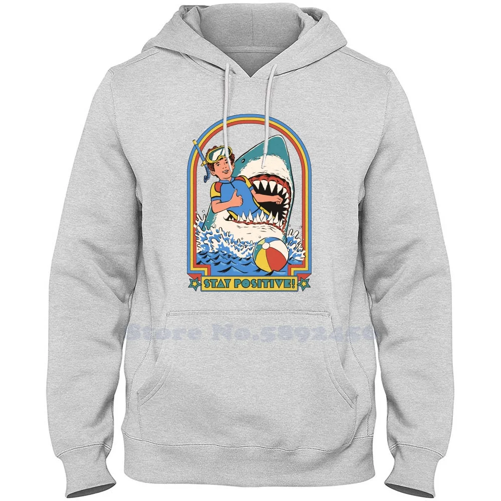 Stay Positive Classic T - Shirt Fashion 100% cotton Hoodies High-Quality Sweatshirt