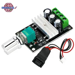 DC 6V 12V 24V 28V 3A 80W PWM Motor Speed Controller Regulator Speed Adjustable Reversible Switch 1203B DC Motor Driver Reversing