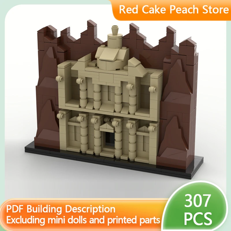 

City Street View Model MOC Building Bricks Petra Architecture Modular Technology Children Holiday Gifts Assemble Toys Suit