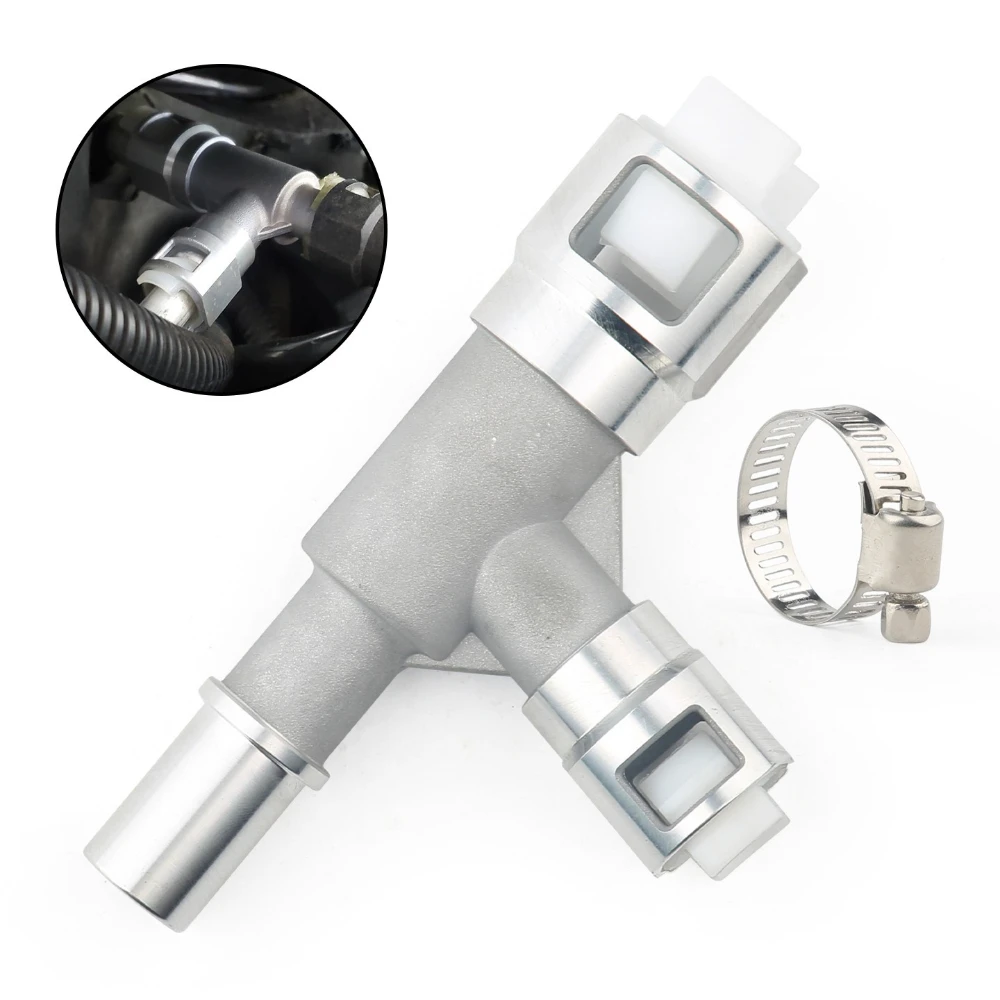 For Chevrolet Tahoe/Silverado For GMC Sierra/Yukon Metal HVAC Heater Hose Connector 15055342 15055343 For Cadillac Escalade