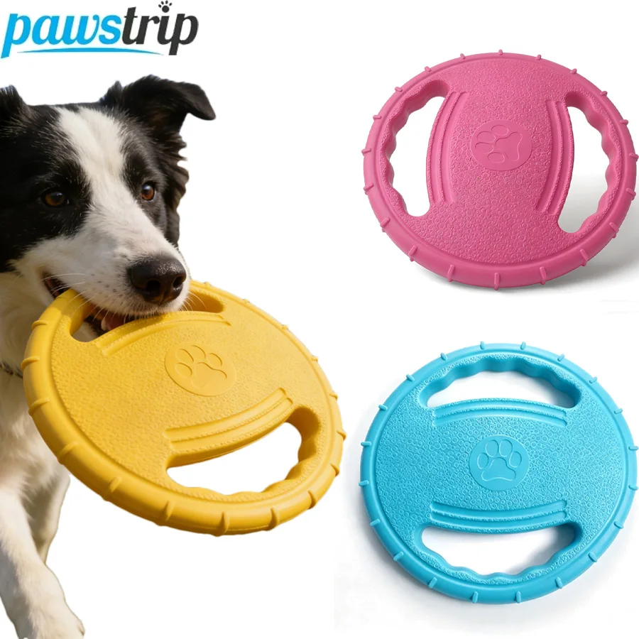 Interaktives Hundefrisbee-Spielzeug für Draußen, Hundetraining-Spielzeug für Kleine, Mittlere und Große Hunde, Bissresistentes Welpenspielzeug, Hundezubehör