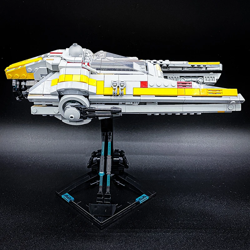 

MOC M52X U Wing Starsfighter Multifunctional Starship Building Blocks Set with Stand 1050 Pcs Brick Toys for Adults Collection