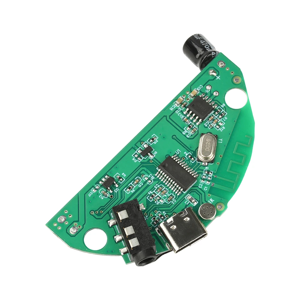 Bluetooth Audio Amplifier Module with 3D Surround Sound & HiFi Stereo Wireless Type-C Mini Speaker for DIY Projects