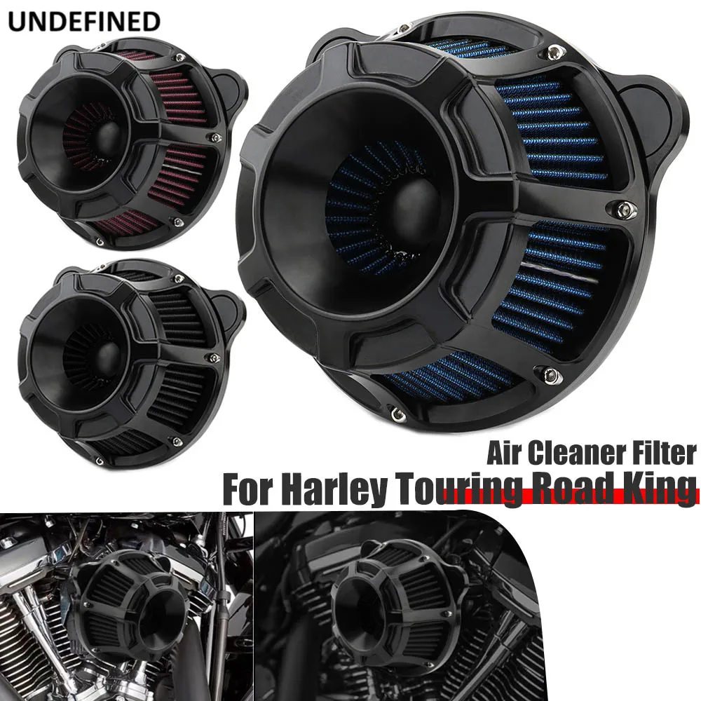 

Motorcycle Air Filter Intake Cleaner Filters For Harley Softail Fat Boy Touring Road King Electra Road Street Trike Glid Dyna