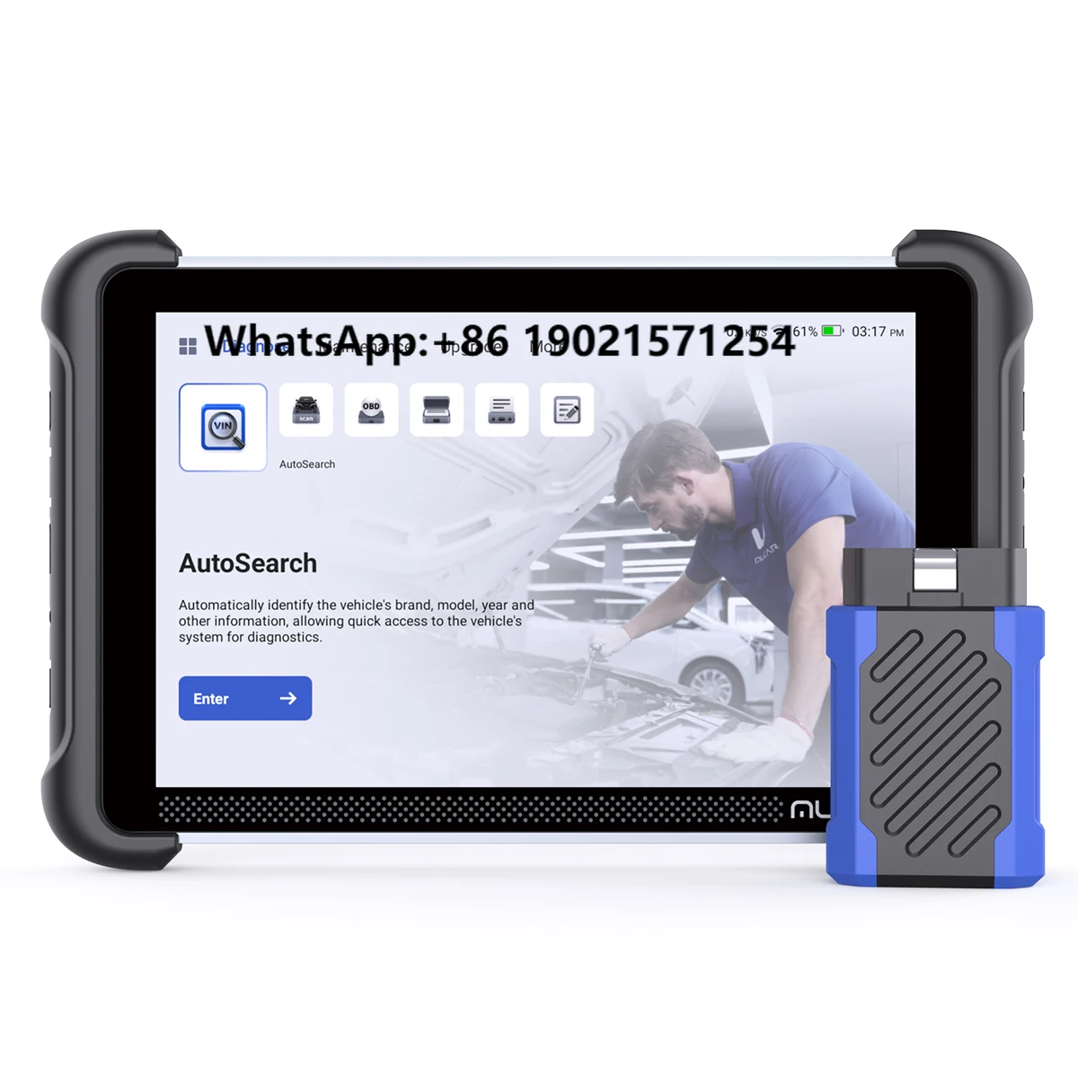 

MUCAR 892BT Diagnostic Tools Full System OBD2 Scanner With BI-Directional ECU Coding 34 Reset Lifetime Free Update AI Scan Tool
