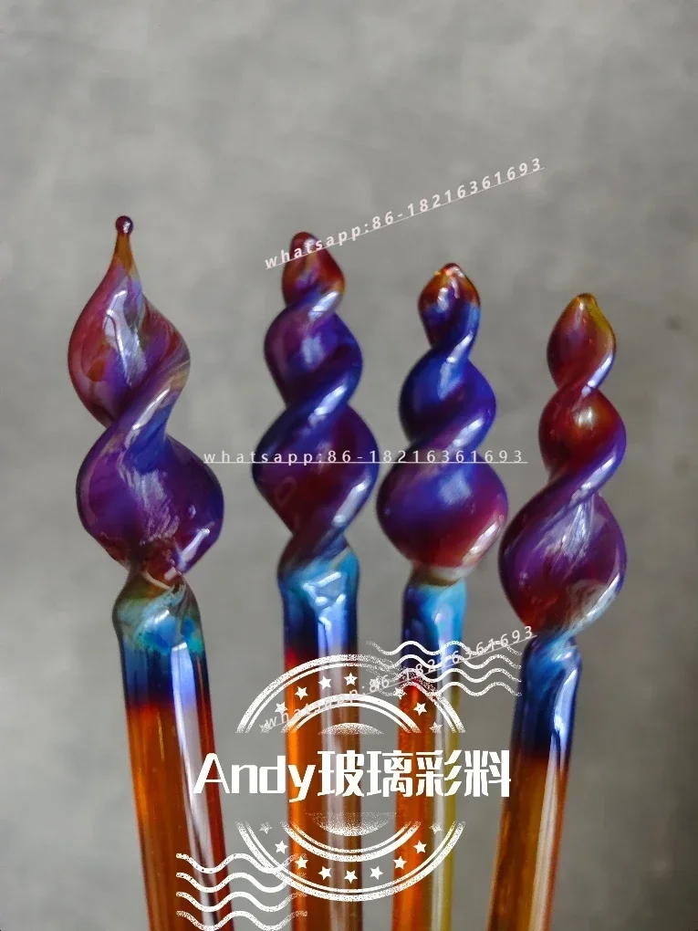2026GOOD B03 New Color-changing Amber Purple Stick, Glass Lamp Color Stick