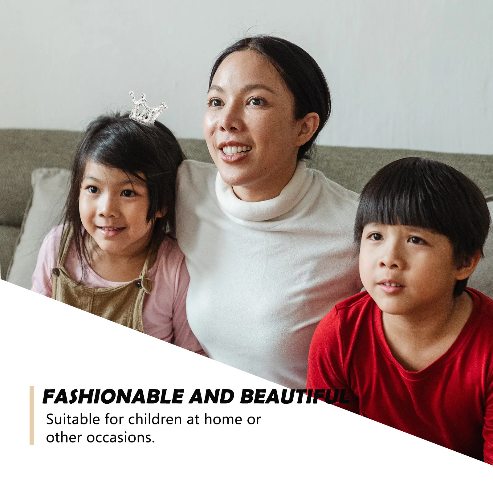 

2 шт. Детские аксессуары для волос в виде короны принцессы, декоративные головные уборы для девочек на день рождения, для выступлений и карнавальных костюмов, милые детские украшения