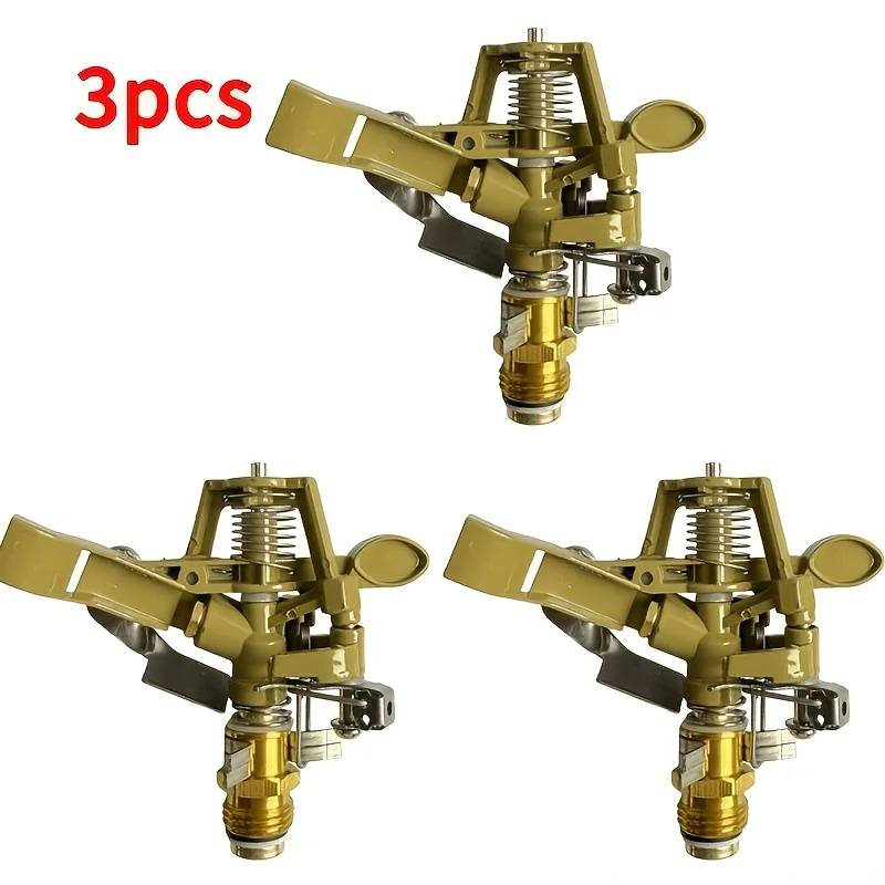 buse-a-bras-oscillant-reglable-en-alliage-de-zinc-avec-un-angle-de-pulverisation-reglable-et-un-mecanisme-de-refroidissement-rotatif