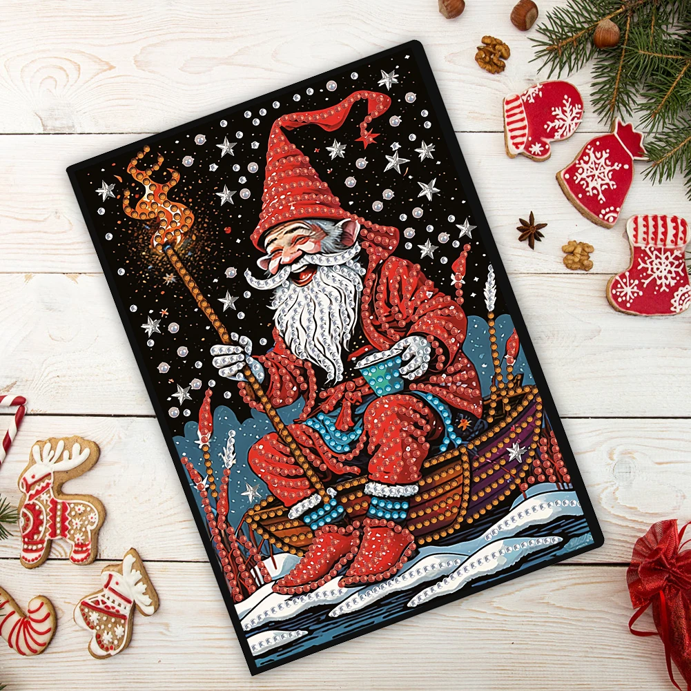

Special Shaped Animal 5D DIY Diamond Art Painting Notebook Kit Diamond Painting Diary Book 50 Pages Crystal Notepad Sketchbook