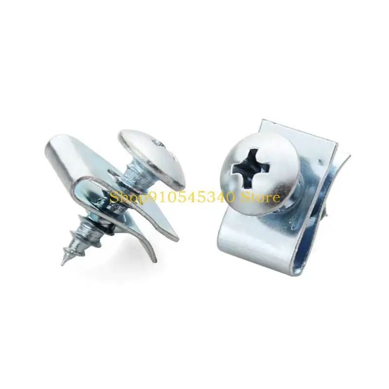 

U2JA Car Fastener Clip Plate Clamp Fastener Rivet Clip Front Shield-Grille Screw Bolt