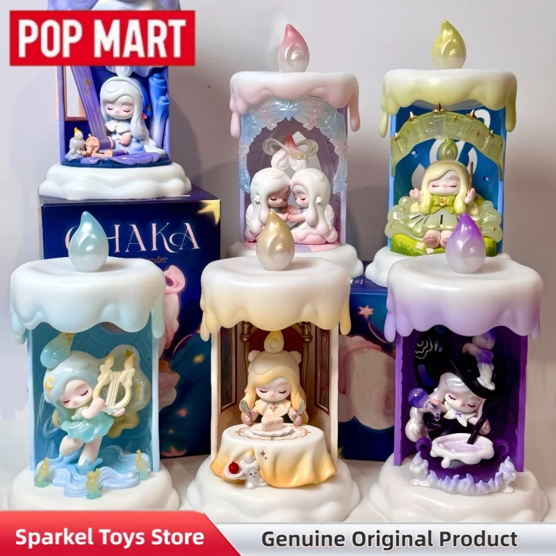 

POPMART Chaka Candlelit Wander Series Figures Blind Box Kawaii Collect Figure Doll Desktop Ornament Model Toys Gift For Adult