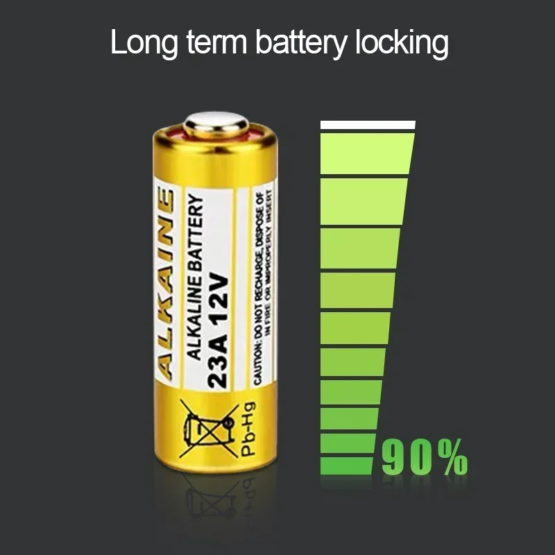 20 pieces of 23A/12V alkaline disposable batteries 23A  12Vsuitable for garage door remote control chandelier universal battery