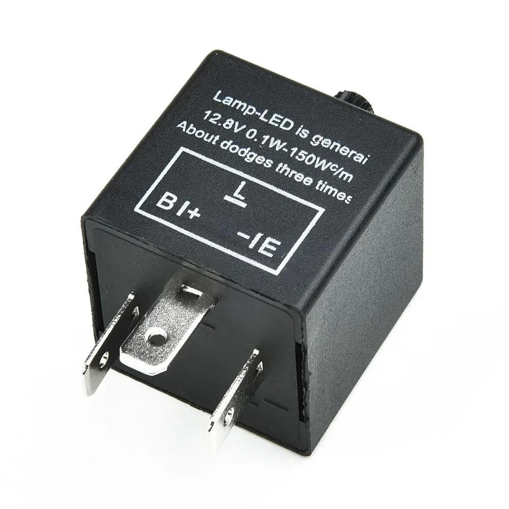 Electronic Relay Flasher Black Cf13 For LED Turn Signal Light 0.1W-150W.c/m 12 V Lampe 3-pin Fahrzeuge Led Cars