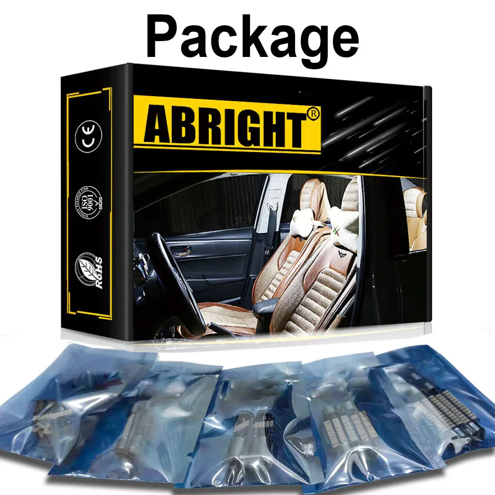 ABRIGHT LED Interior Dome Map Reading Trunk Light Bulb For Toyota Corolla 2002- 2016 2018 2019 2020 2021 2022 2023 Accessories