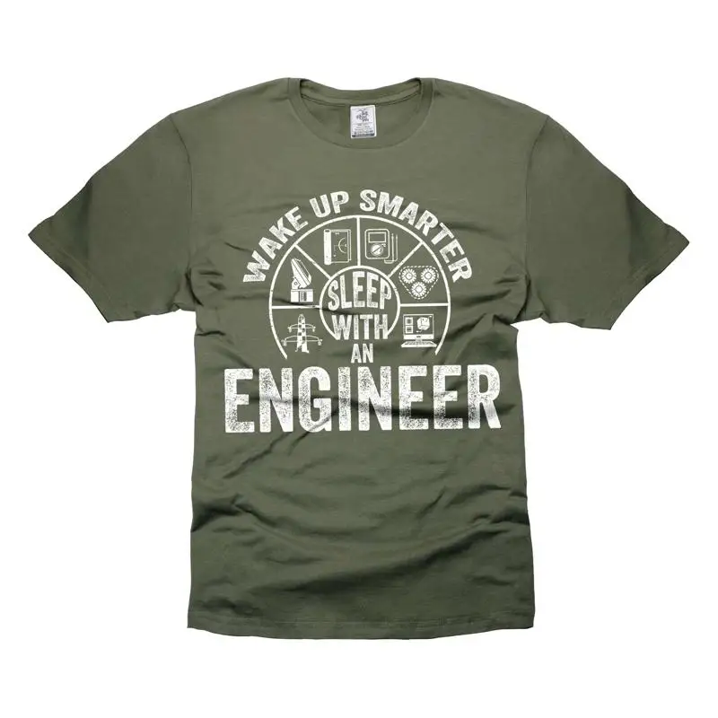 

Mens Funny Engineer T Shirt Joke Sleep With An