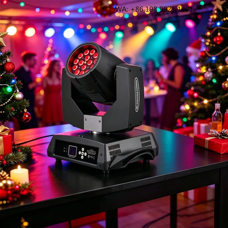 Светодиодный RGB-генератор тумана 1600 Вт с ЖК-дисплеем, 16 каналов DMX512, многоцветное сценическое дымовое оборудование для свадеб, ночных клубов, вечеринок и живых выступлений