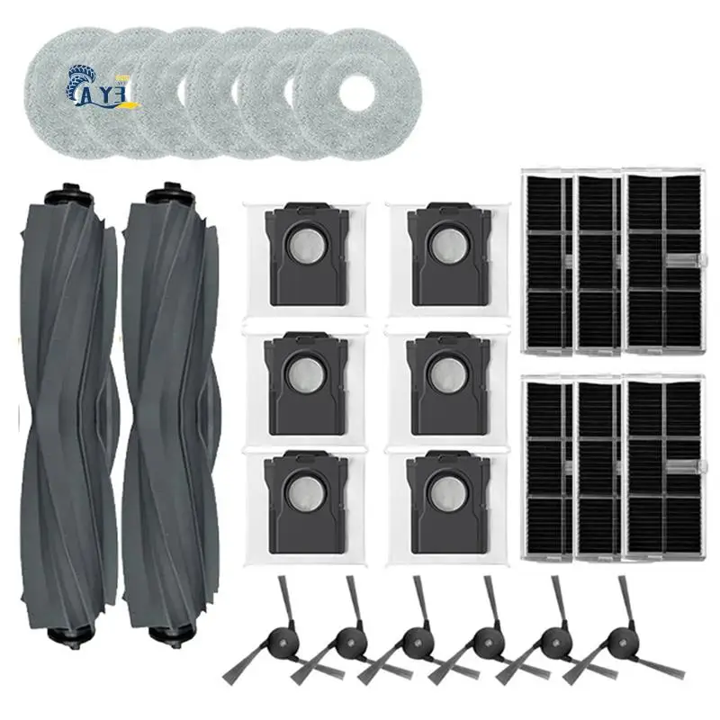 

AY03-For Dreame L40 Ultra Vacuum Replacement Parts Main Roller Side Brush Hepa Filter Mop Cloth Pad Dust Bag Accessories