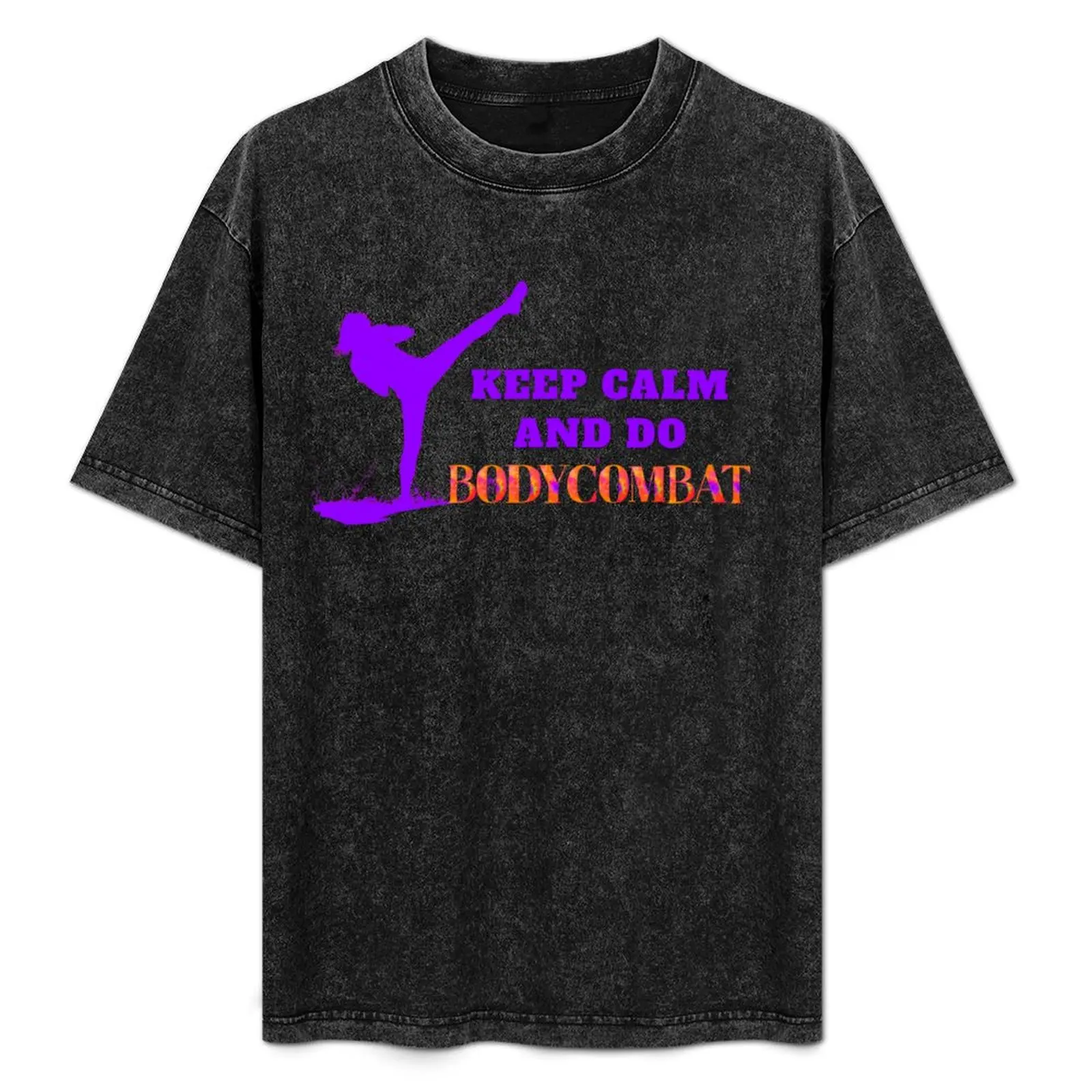 Keep Calm and Do BodyCombat T-Shirt Aesthetic clothing oversized graphic tee heavy weight t shirts for men