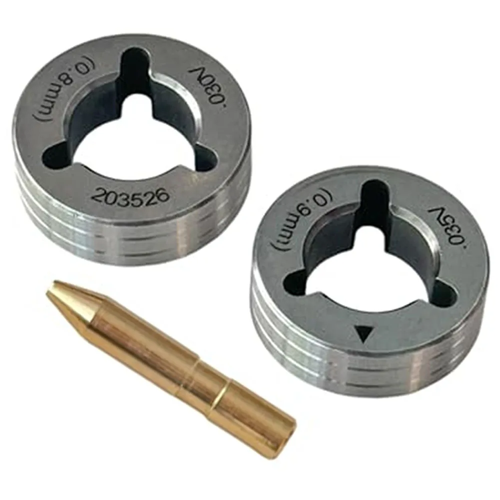 Compatible/Replacement With For Miller 204579, .030-.035 V-Groove Drive Roll Kit Welding Materials And Accessories