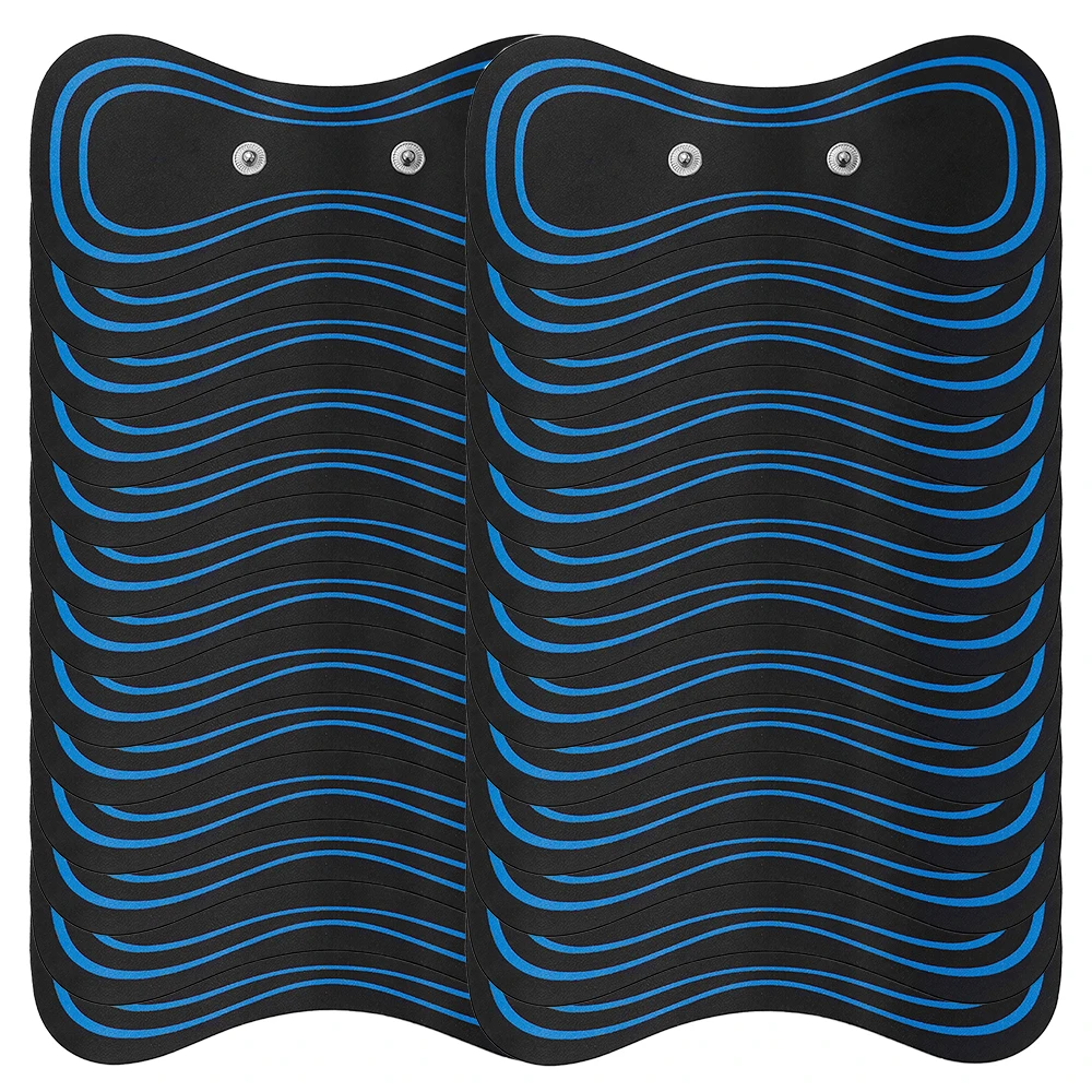 EMS Neck Massager Gel Pads Trainer Hip Exerciser Replacement Tens Body Massager Patch Muscle Stimulator Sticker Gels Accessories