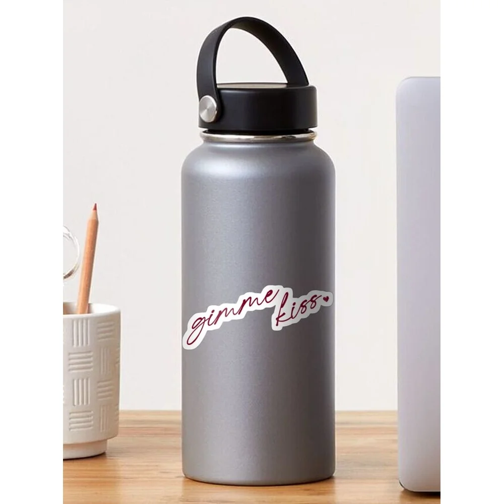Gimme Kiss. | Heated Rivalry Sticker For Laptop Decor Bedroom Car Cute Cartoon Art Fashionable Public Suitcase