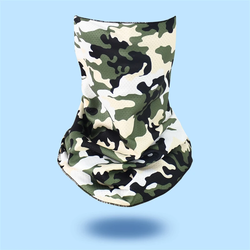 Military Tactical Bandana Summer Face Scarves Tubular Head Mask Camo Anti-UV Windproof Soft Neck Gaiter Cover Men Women