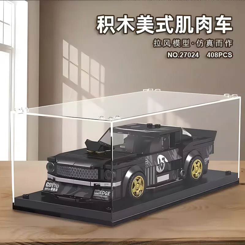 Mold KING 27024 Technical Car Building Toys The Sport Speed Racing Car Model con Display Box Assembly Bricks regali di natale