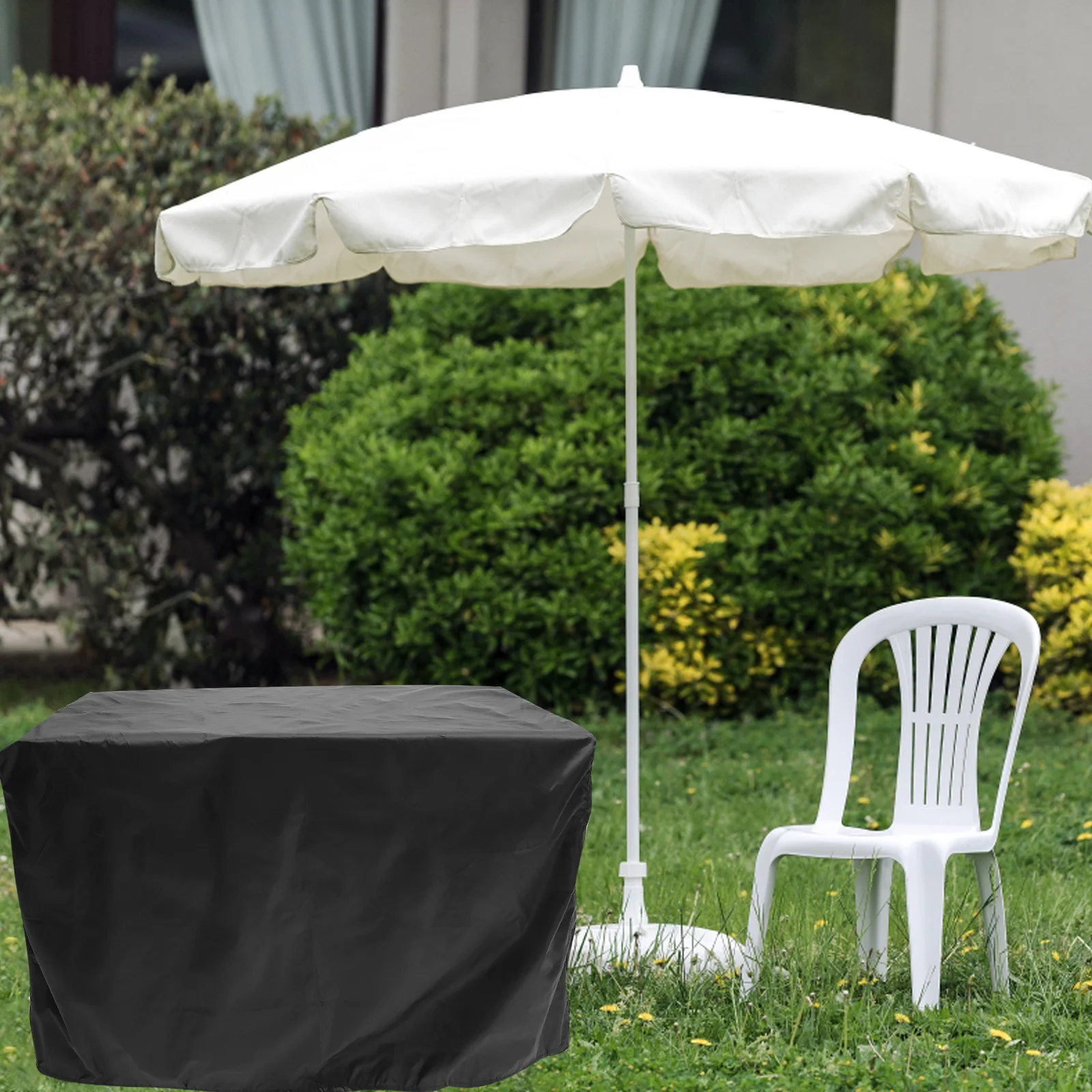 

Waterproof Patio Chair Cover Oxford Cloth Garden Furniture Protector Outdoor Indoor Use Strong Sewing Non Fade