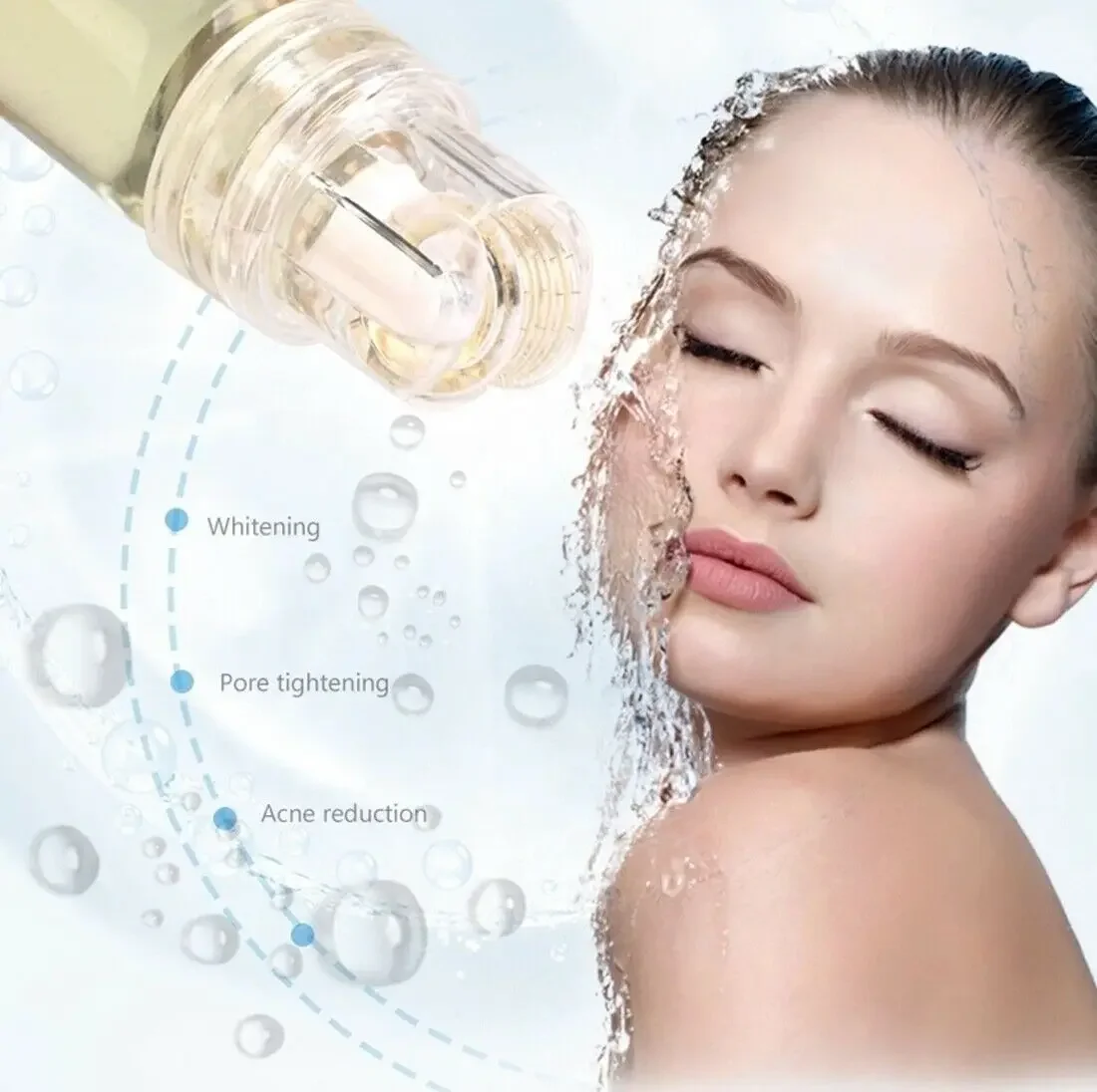 

Hydra Roller 64 Pins titanium need tips Derma needles skin care Anti aging whitening