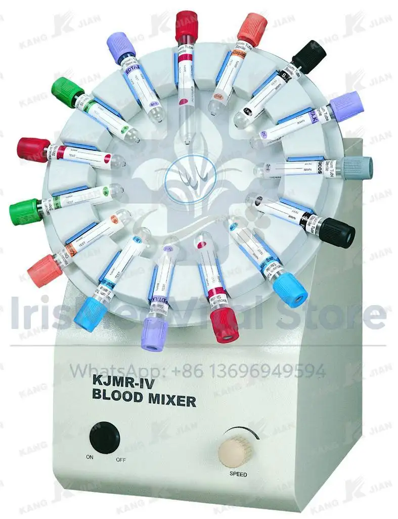 Digital Display Rotary Rolling Mixer, Drum‑Type Rotating Blending Apparatus For Lab Teaching Sample Processing